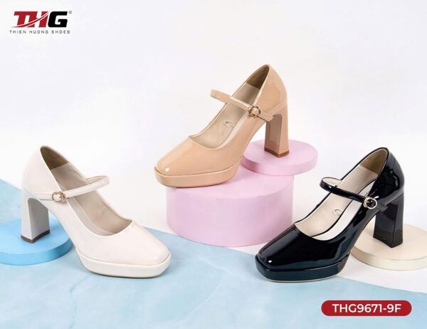 Giày cao gót THG9671 - Thiên Hương Shoes - Công Ty Cổ Phần Đầu Tư Quốc Tế Thiên Hương