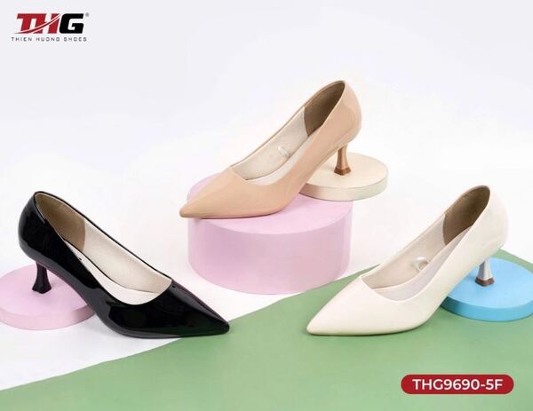 Giày cao gót THG9690 - Thiên Hương Shoes - Công Ty Cổ Phần Đầu Tư Quốc Tế Thiên Hương