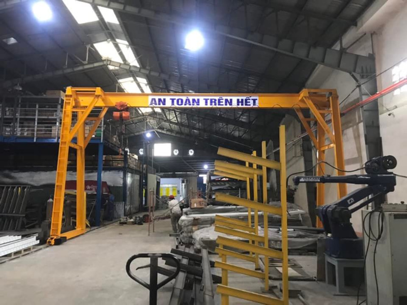 Cổng trục dầm đơn