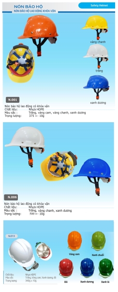 Mũ bảo hộ lao động
