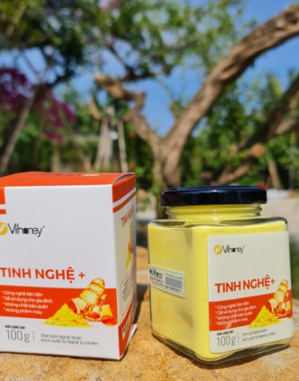 Tinh nghệ nguyên chất - Mật Ong Vihoney - Công Ty TNHH Sản Xuất Thương Mại Mật Ong Việt ý