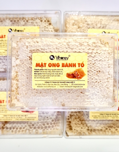 Mật Ong Bánh Tổ - Mật Ong Vihoney - Công Ty TNHH Sản Xuất Thương Mại Mật Ong Việt ý