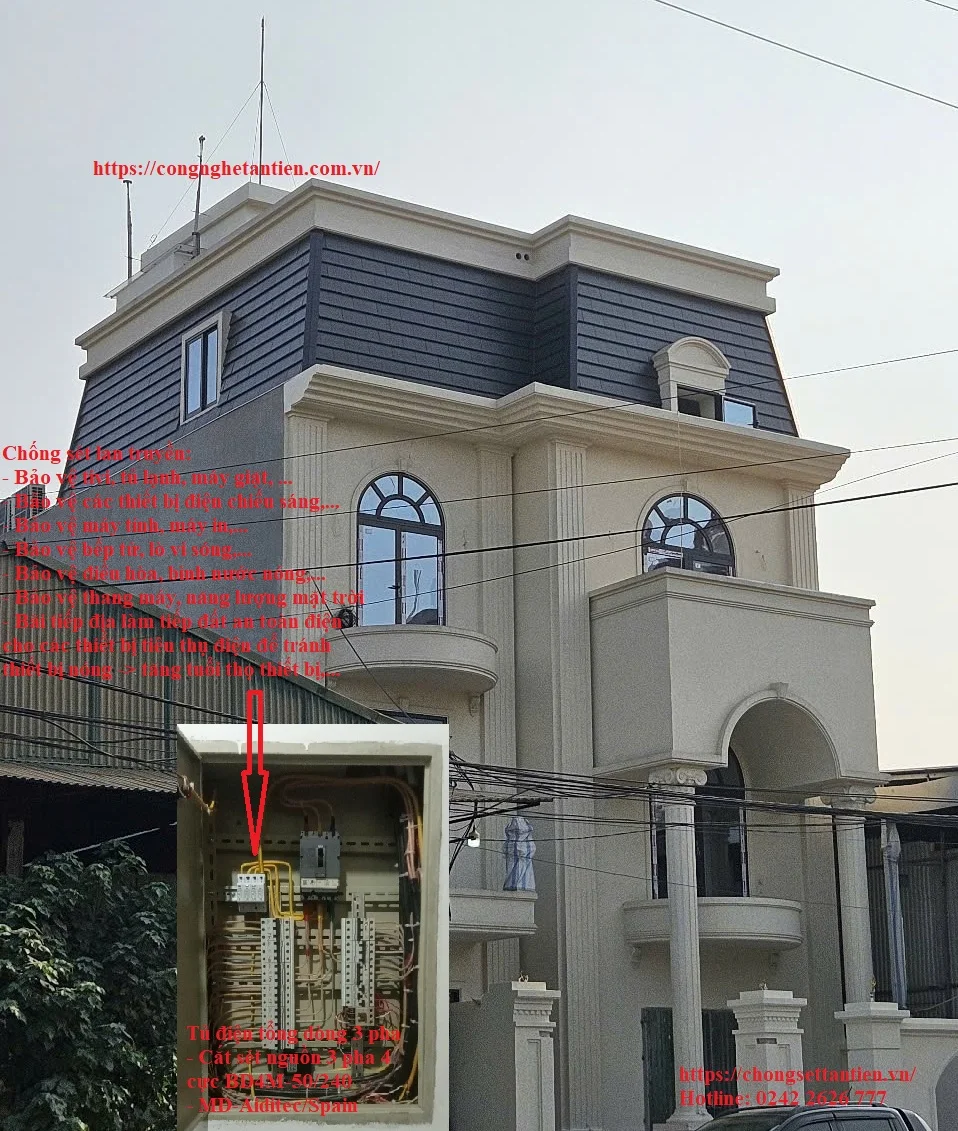 Dịch vụ thiết kế, thi công chống sét