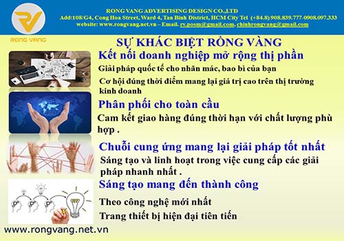 Bao Bì Quảng Cáo Rồng Vàng – Công Ty TNHH TM DV Thiết Kế Quảng Cáo Rồng Vàng