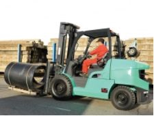 Xe nâng xăng gas Mitsubishi 5 tấn