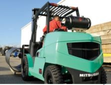 Xe nâng xăng gas Mitsubishi 5.5 tấn