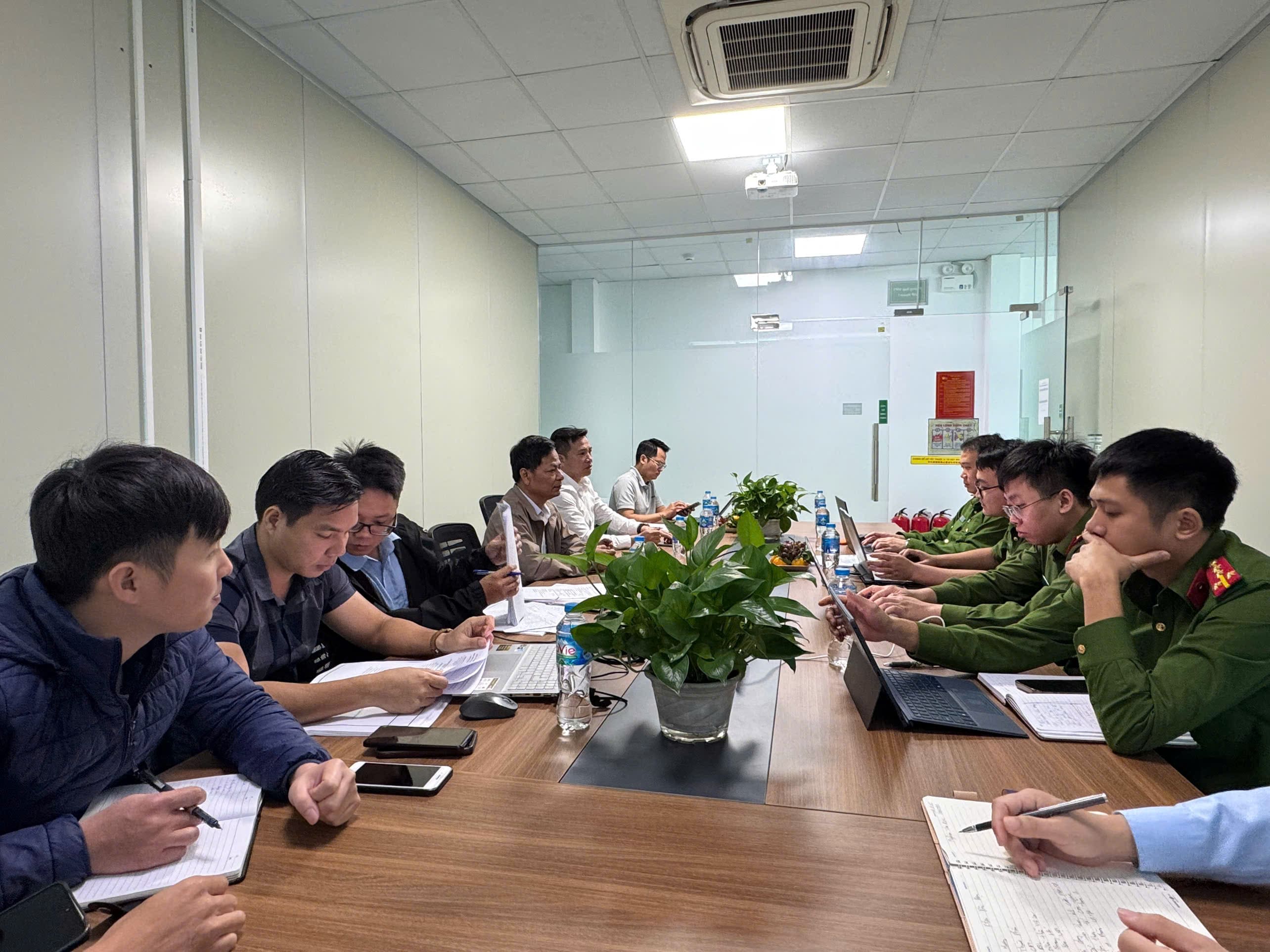 Hình ảnh nghiệm thu - Công Ty TNHH Quang Hà