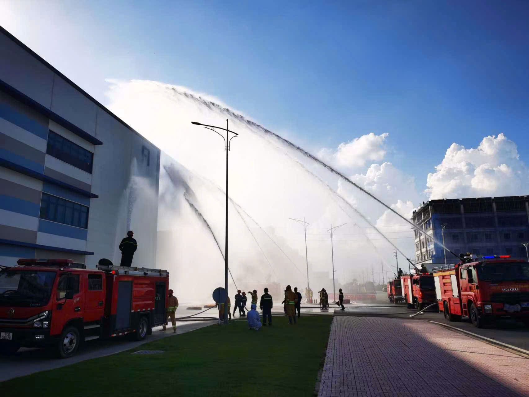 Hình ảnh diễn tập tại dự án - Công Ty TNHH Quang Hà