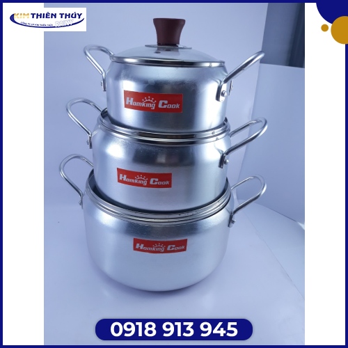 Bộ nồi nhôm Homkingcook