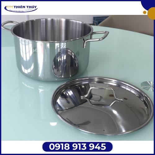 Bộ nồi 3 đáy Rainy Nồi lẻ 1 đáy, nắp inox