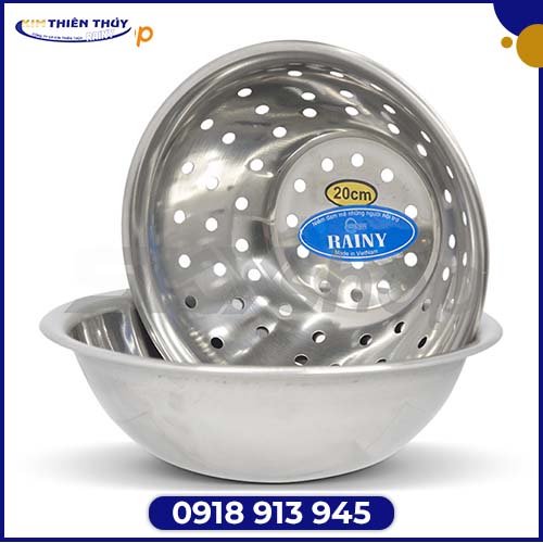 Thau, rổ inox