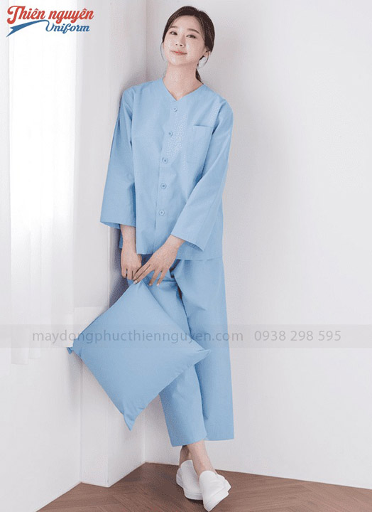 Quần áo bệnh nhân 47 - May Đồng Phục Thiên Nguyên - Công Ty TNHH May Thiên Nguyên