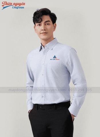 Áo sơ mi đồng phục 037 - May Đồng Phục Thiên Nguyên - Công Ty TNHH May Thiên Nguyên