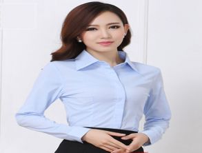 Áo sơ mi xanh nữ - May Phát Minh Việt - Công Ty TNHH Sản Xuất Thương Mại Dịch Vụ May Phát Minh Việt