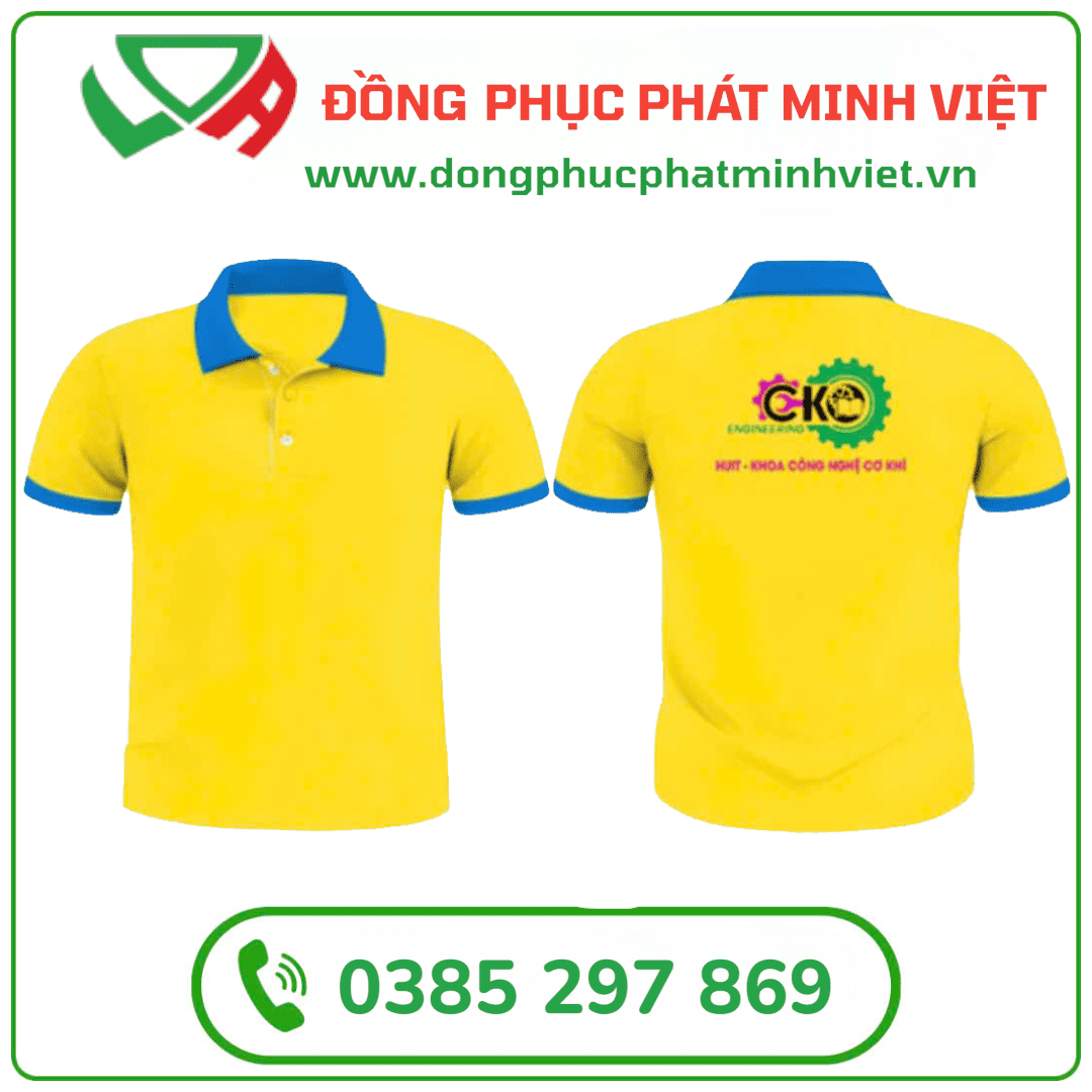 Áo thun đồng phục công ty Cơ Khí