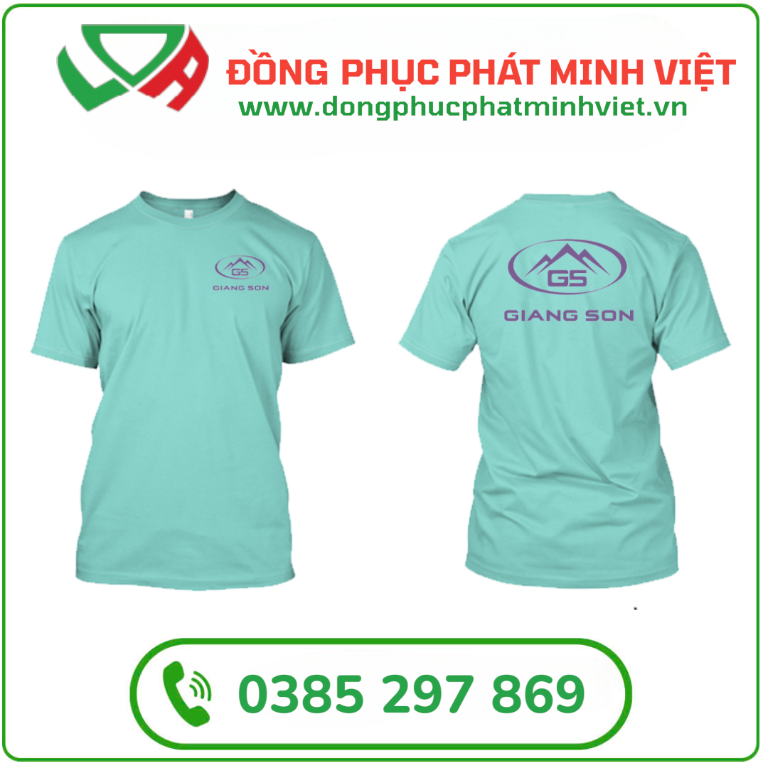 Áo thun đồng phục công ty Giang Sơn
