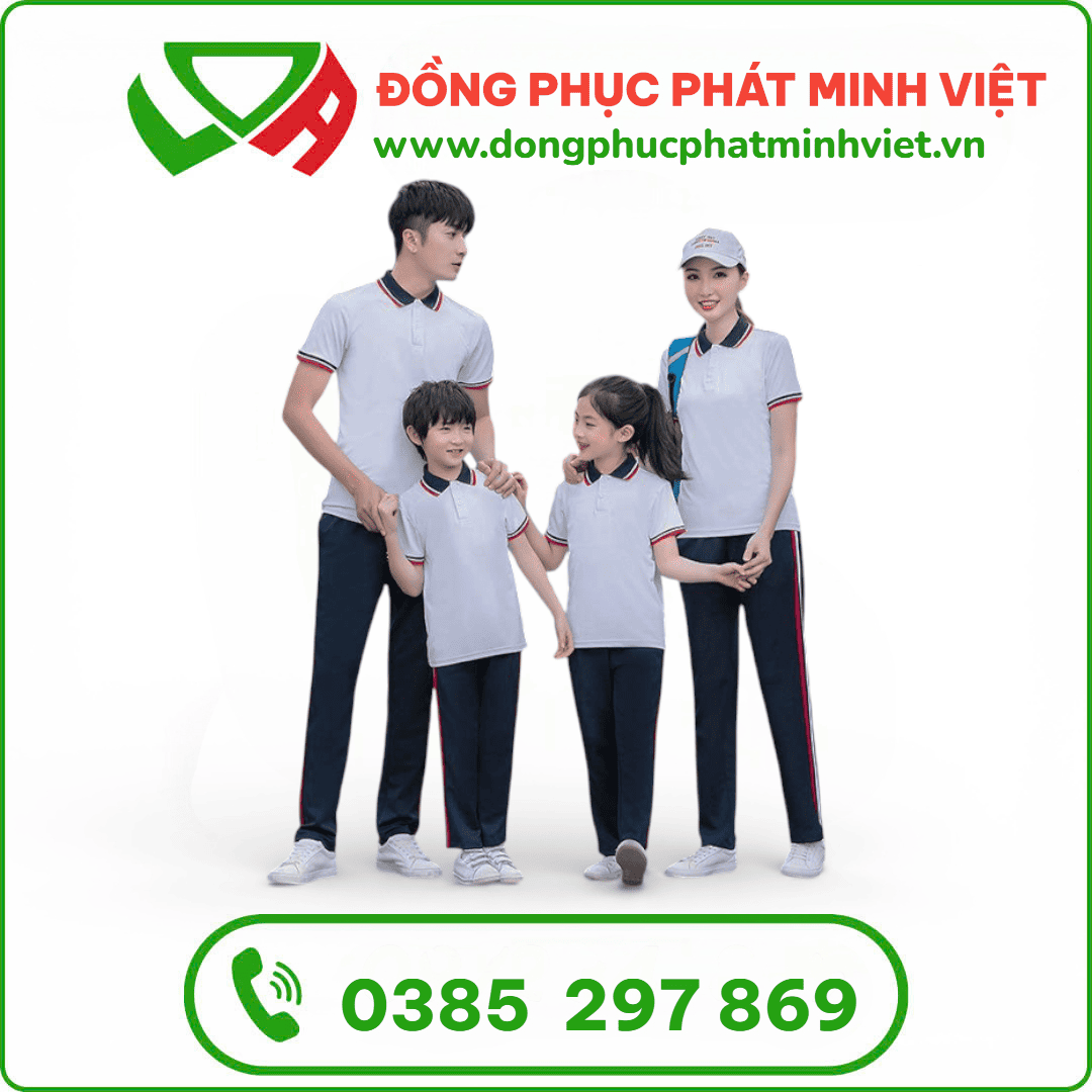 Áo thun đồng phục công ty gia đình
