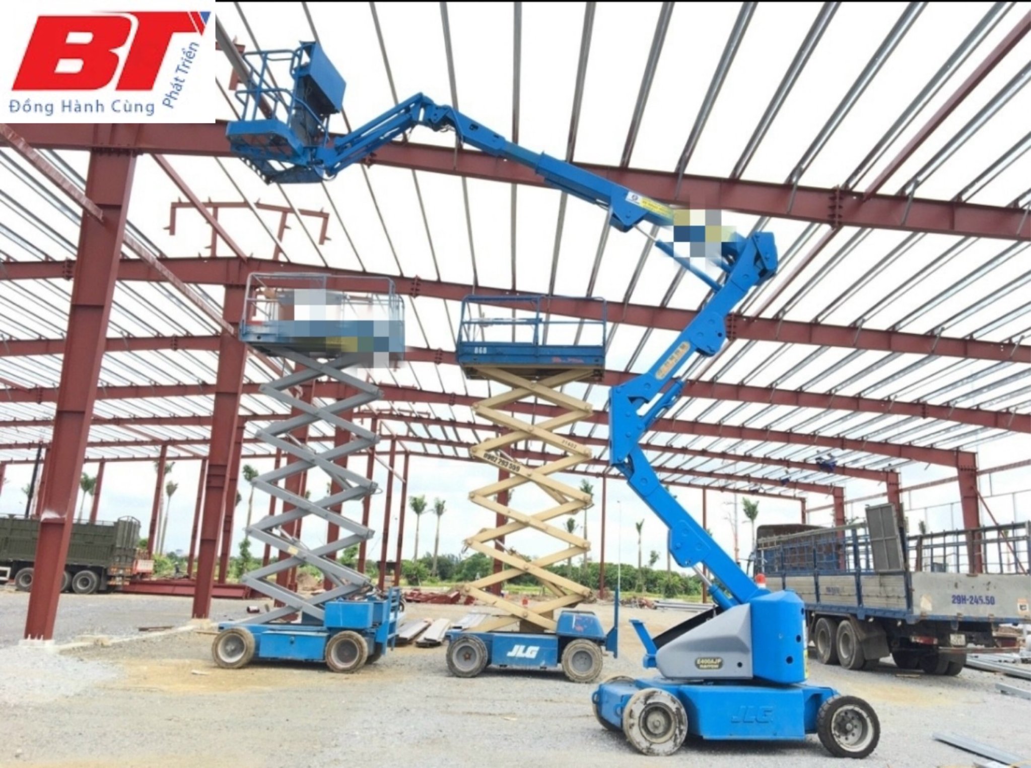 Xe nâng người Boom Lift - Xe Nâng Người Bằng Thịnh - Công Ty TNHH Bằng Thịnh