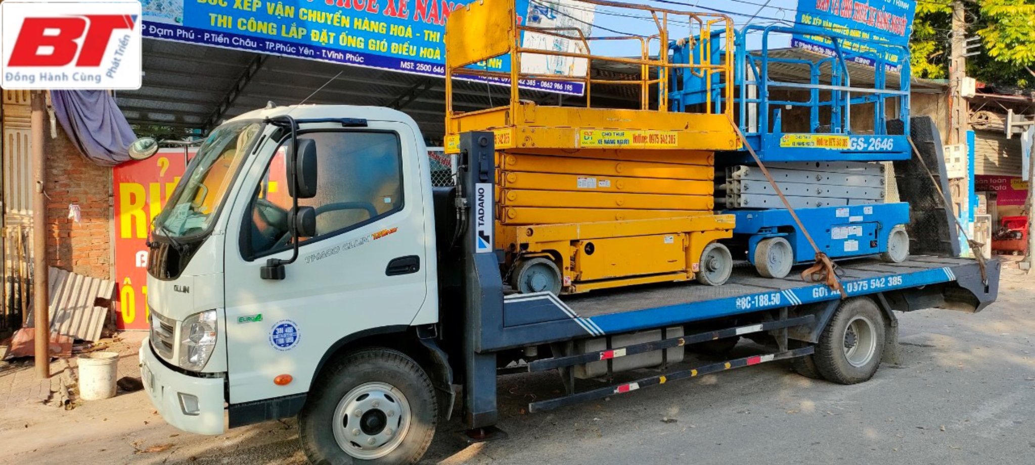 Xe nâng người cắt kéo - Xe Nâng Người Bằng Thịnh - Công Ty TNHH Bằng Thịnh
