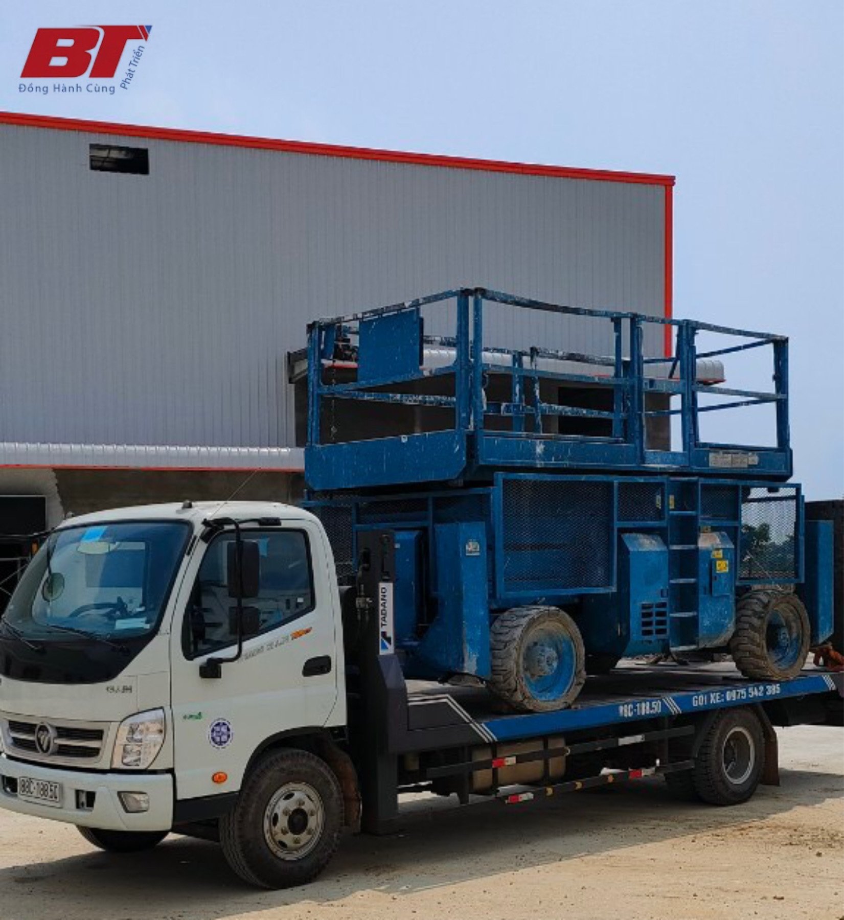 Xe nâng người cắt kéo - Xe Nâng Người Bằng Thịnh - Công Ty TNHH Bằng Thịnh