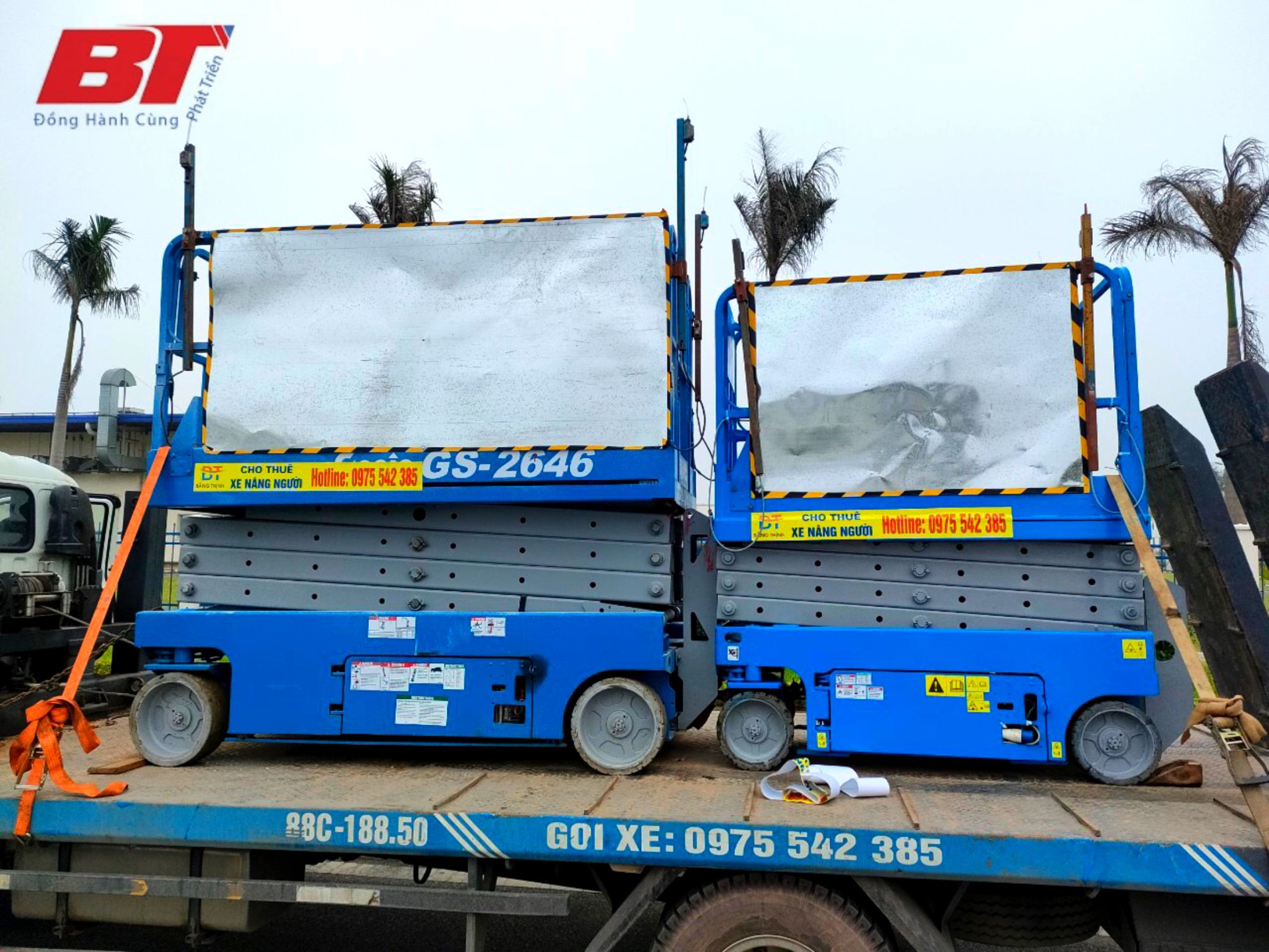 Xe nâng người cắt kéo - Xe Nâng Người Bằng Thịnh - Công Ty TNHH Bằng Thịnh