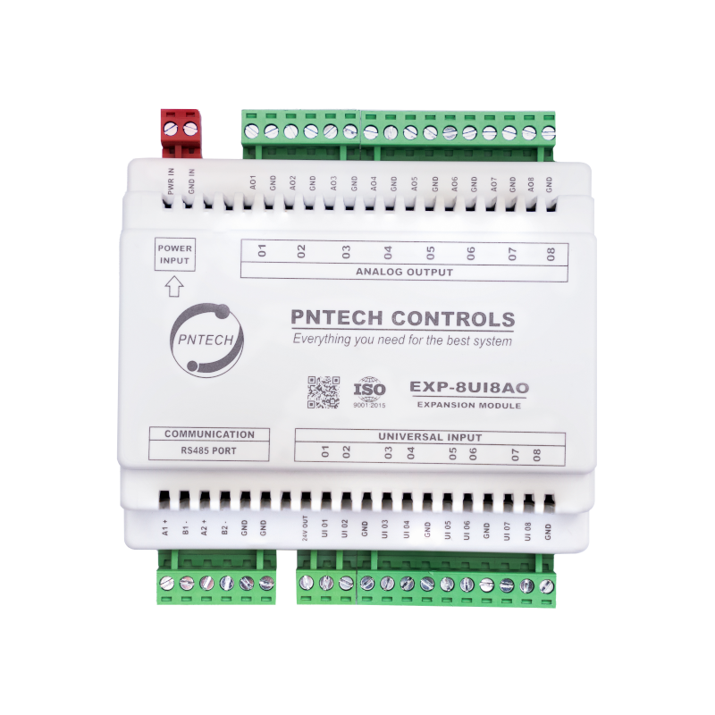 Module mở rộng EXP-8UI8AO-IP – Modbus RTU 485 & TCP - Thiết Bị Cảm Biến PNTECH - Công Ty Cổ Phần Công Nghệ PNTECH