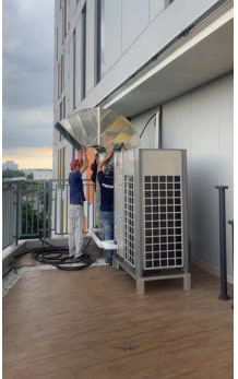 Thi công lắp đặt hệ thống HVAC - Thiết Bị Cảm Biến PNTECH - Công Ty Cổ Phần Công Nghệ PNTECH