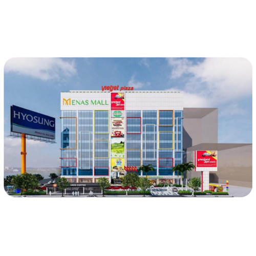 Tòa nhà Menas Mall - Thiết Bị Cảm Biến PNTECH - Công Ty Cổ Phần Công Nghệ PNTECH