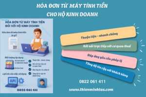 Hóa đơn máy tính tiền cho hộ kinh doanh