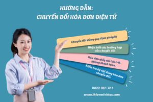 Hướng dẫn chuyển đổi hóa đơn điện tử
