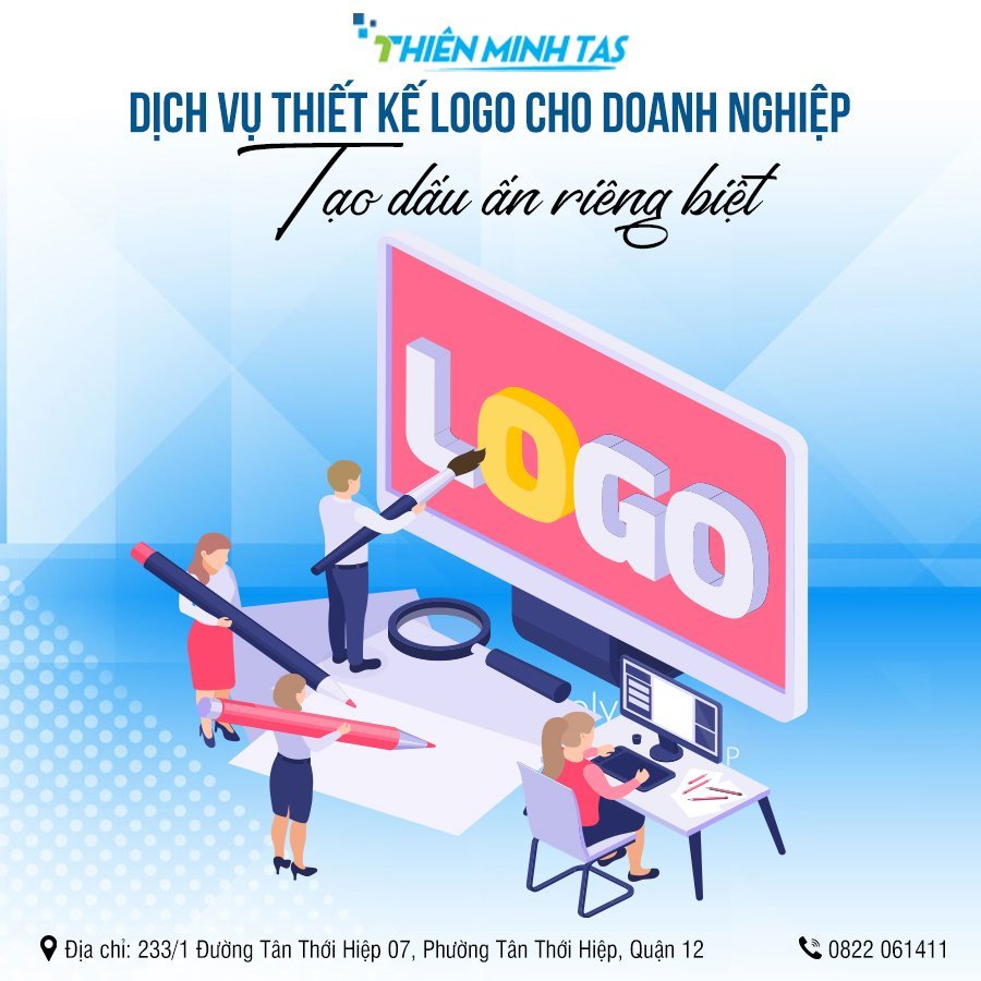 Thiết kế Logo Doanh Nghiệp - Thành Lập Công Ty - Công Ty TNHH QC Và DV Tư Vấn Thiên Minh Tas