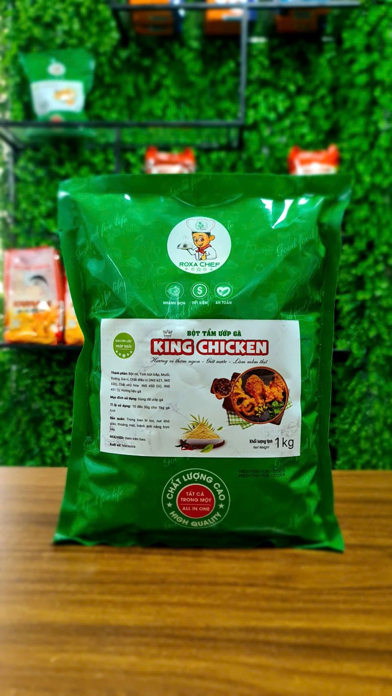 Bột tẩm ướp gà - Công Ty TNHH Thực Phẩm Rồng Xanh	