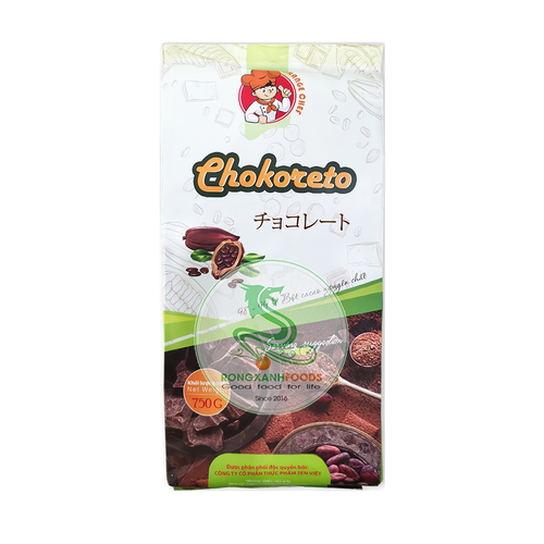 Bột cacao nguyên chất CHOKORETO - Nguyên Liệu Thực Phẩm Rồng Xanh - Công Ty TNHH Thương Mại Và Dịch Vụ Rồng Xanh