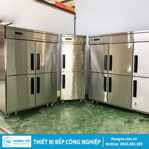 Tủ đông mặt đứng inox - Công Ty Cổ Phần Đầu Tư Và Phát Triển Hưng Vũ