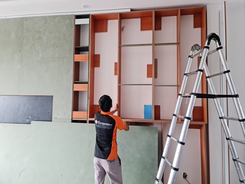 Hình ảnh đội ngũ thi công
