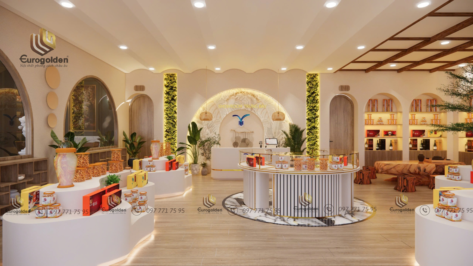 Nội thất cửa hàng, Showroom