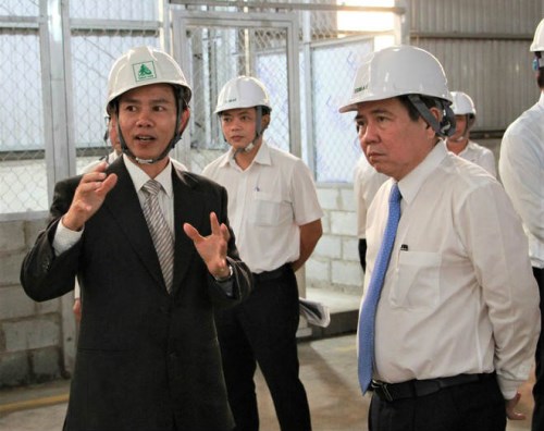 Hình ảnh nhà máy công ty Môi Trường Đô Thị Việt Nam