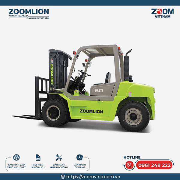 Xe nâng dầu Zoomlion