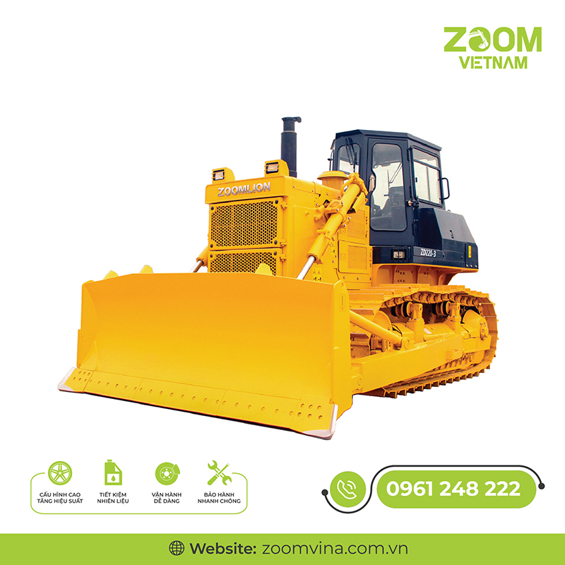 Máy ủi - Máy Móc Xây Dựng Zoom - Chi Nhánh Công Ty Cổ Phần Zoom Việt Nam