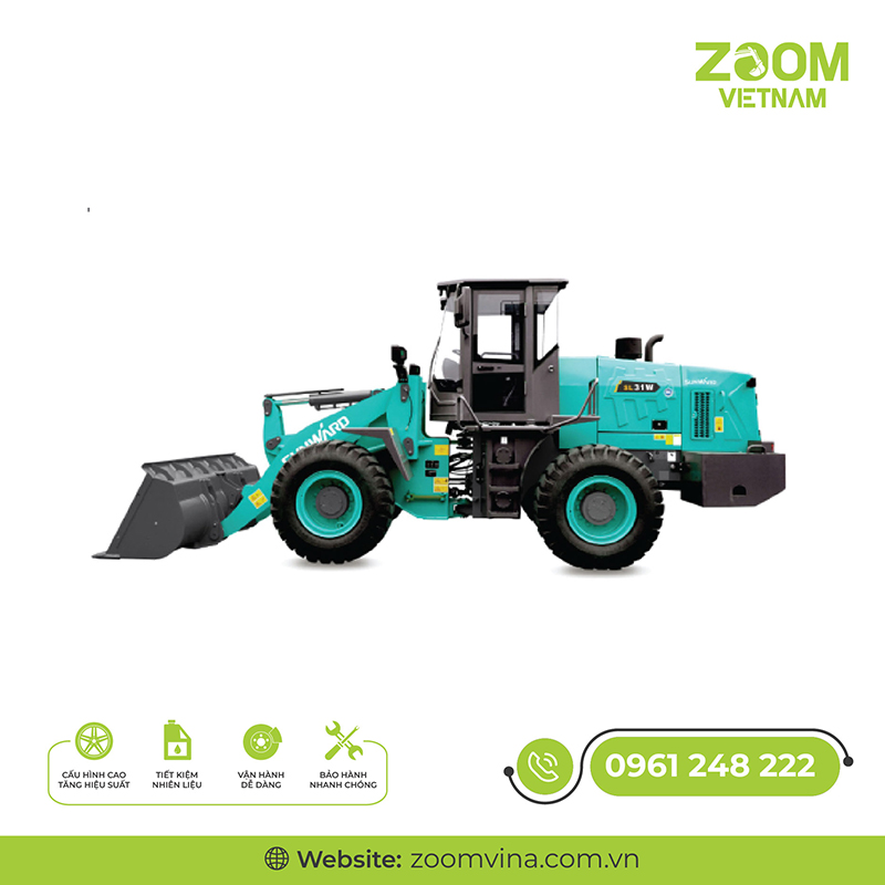 Máy xúc lật - Máy Móc Xây Dựng Zoom - Chi Nhánh Công Ty Cổ Phần Zoom Việt Nam