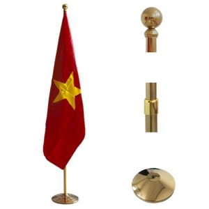 Cột cờ inox văn phòng