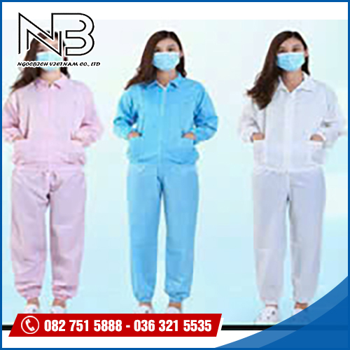 Bộ rời quần áo phòng sạch - Vật Tư Phòng Sạch Ngọc Bích - Công Ty TNHH Thương Mại Ngọc Bích Việt Nam