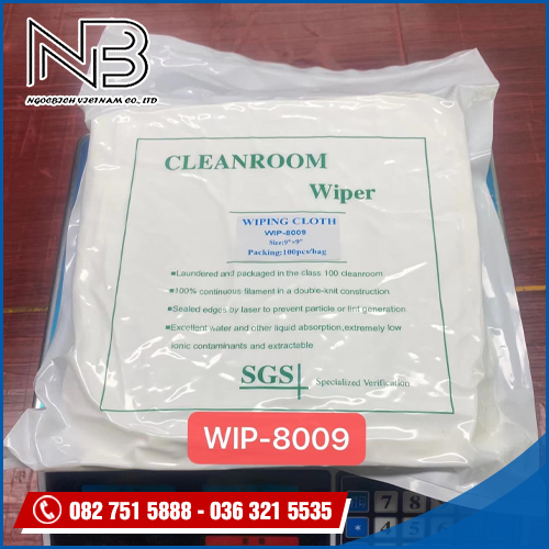 Khăn lau phòng sạch 8009 - Vật Tư Phòng Sạch Ngọc Bích - Công Ty TNHH Thương Mại Ngọc Bích Việt Nam