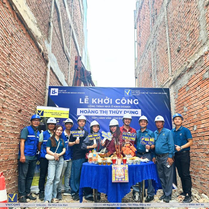 Lễ động thổ và hợp đồng dự án