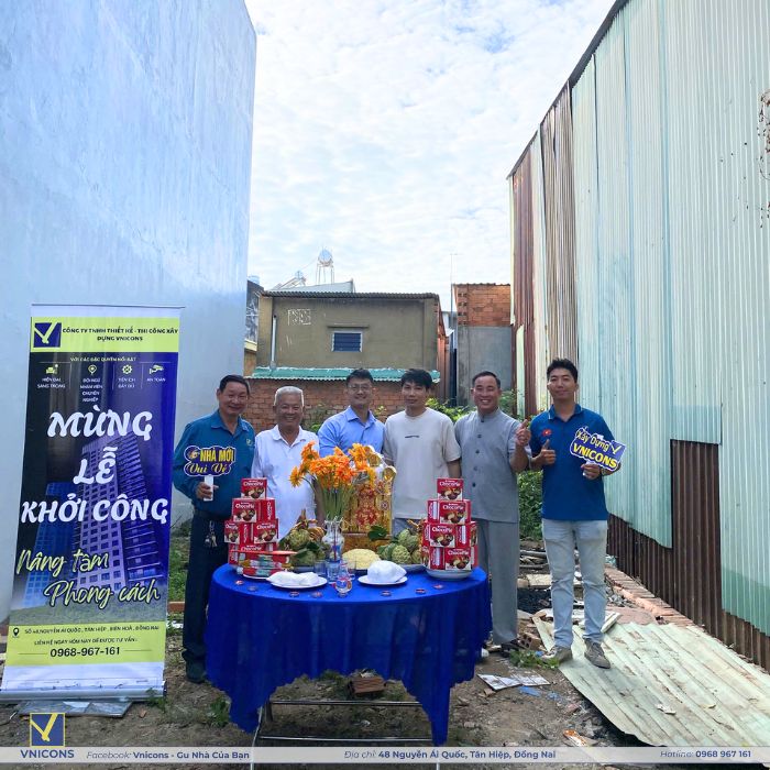 Lễ động thổ và hợp đồng dự án