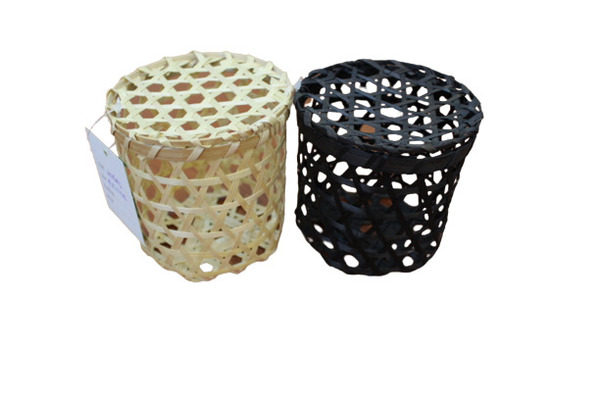 Giỏ tre có nắp