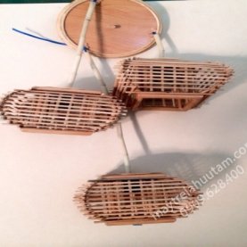 Chụp đèn trang trí - Cơ Sở Mây Tre Lá Đặng Hữu Tâm