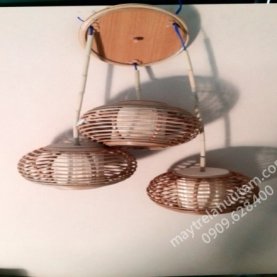 Chụp đèn trang trí - Cơ Sở Mây Tre Lá Đặng Hữu Tâm
