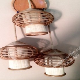 Chụp đèn trang trí - Cơ Sở Mây Tre Lá Đặng Hữu Tâm