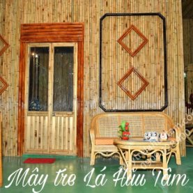 Cổng tre - Cơ Sở Mây Tre Lá Đặng Hữu Tâm